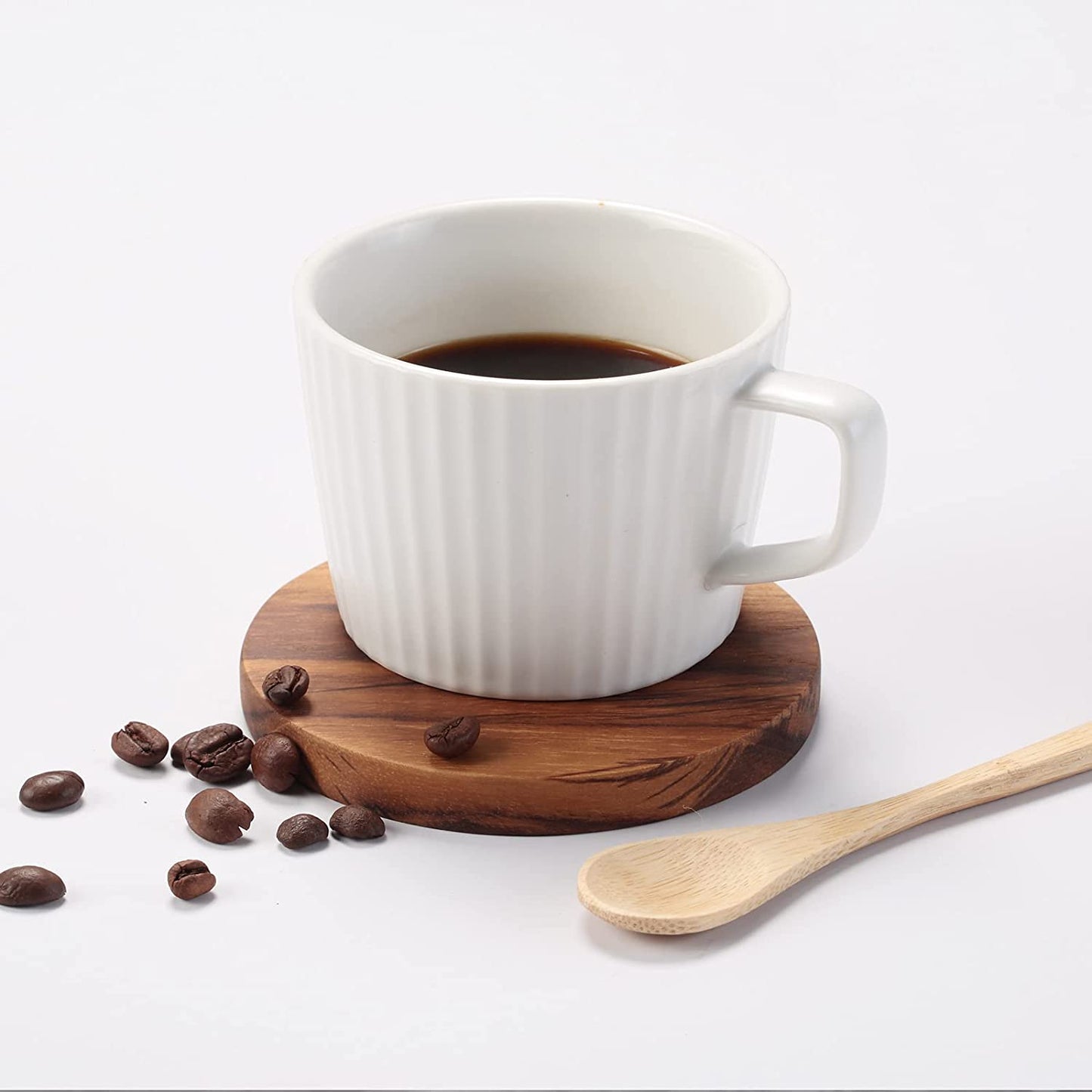 Engraved Acacia Wood Coaster set (set of 4)